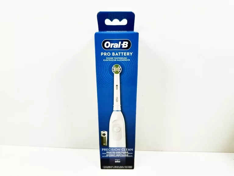 SZCZOTECZKA ELEKTRYCZNA DO ZĘBÓW ORAL-B PRO DB5 BIAŁA NA BATERIE