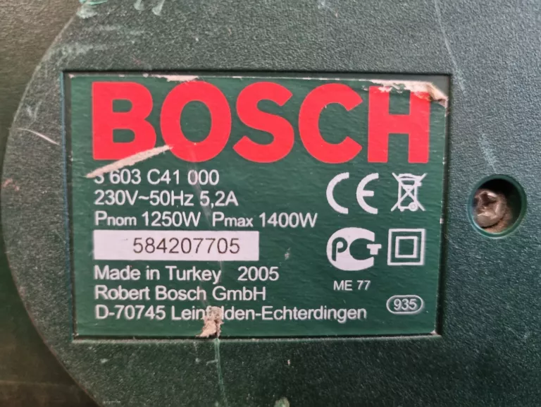 SZLIFIERKA UNIWERSALNA Z NAPĘDEM POWIETRZNYM BOSCH VENTARO PSM 1400