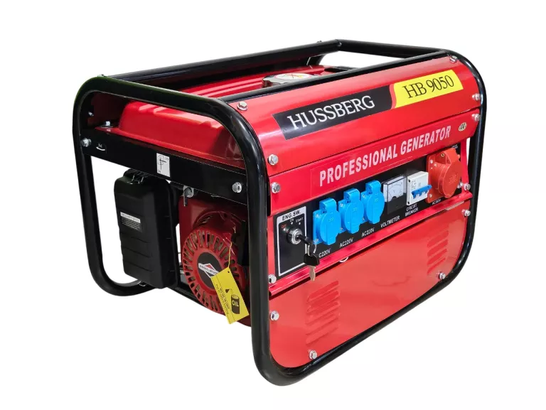 AGREGAT PRĄDOTWÓRCZY HUSSBERG HB 9050 7,3KW/400V 50HZ 3X-230V