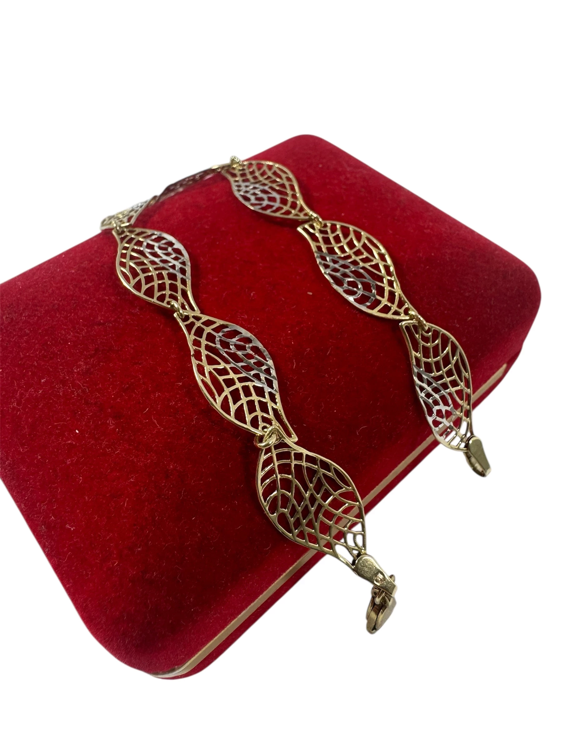 przepiekna-zlota-bransoletka-proby-333-326g-19cm-stan-11323-2