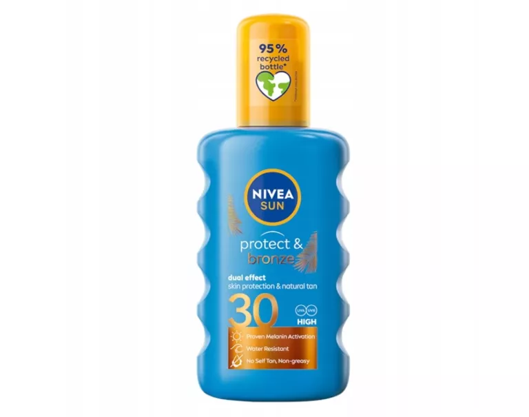 NIVEA SUN PROTECT AND BRONZE BALSAM W SPRAY'U AKTYWUJĄCY OPALENIZNĘ SPF 30