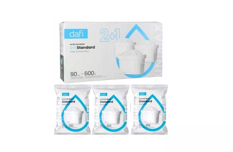 3 X FILTR WODY DAFI ZESTAW WKŁADÓW FILTRUJĄCYCH DAFI UNIMAX STANDARD