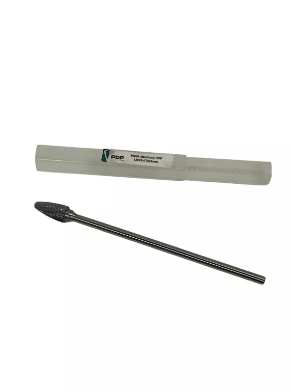 FREZ PILNIK OBROTOWY OSTROŁUKOWY ZAOKRĄGLONY RBF (F) 12X25X6 MM L170