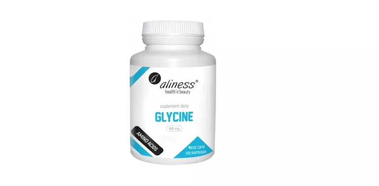 ALINESS GLICYNA 800MG KWAS AMINOOCTOWY AMINOKWAS SUPLEMENT DIETY 100 SZTUK