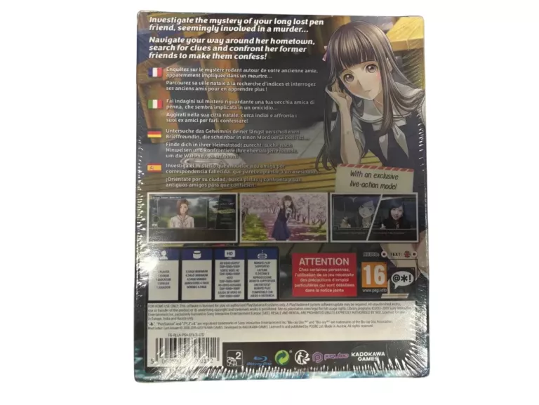 GRA NA PLAYSTATION 4 (PS4) ROOT LETTER LAST ANSWER DAY ONE EDITION - FOLIA