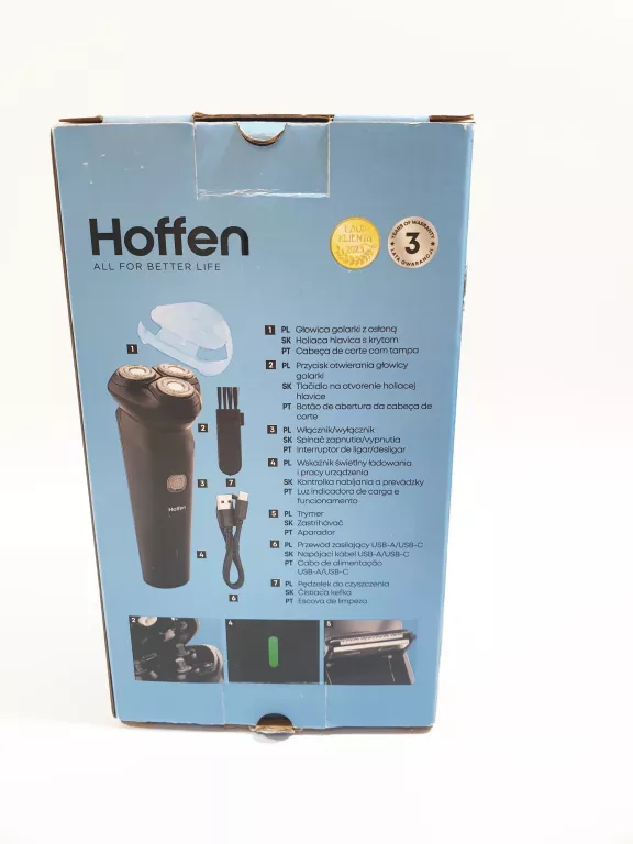 GOLARKA MĘSKA MEN'S SHAVER HOFFEN