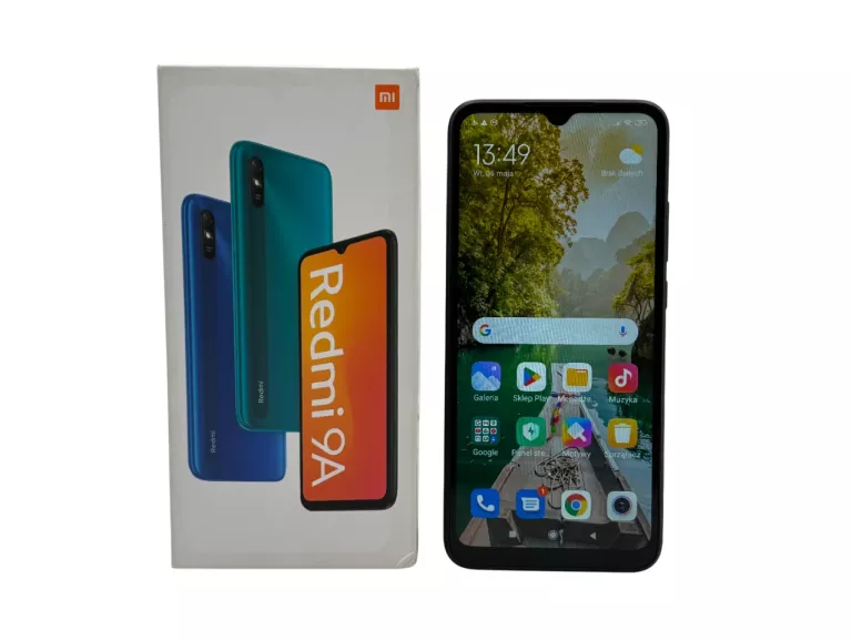 TELEFON XIAOMI REDMI 9A 2/32GB 6,53" 60HZ 13MPIX - JAK NOWY!