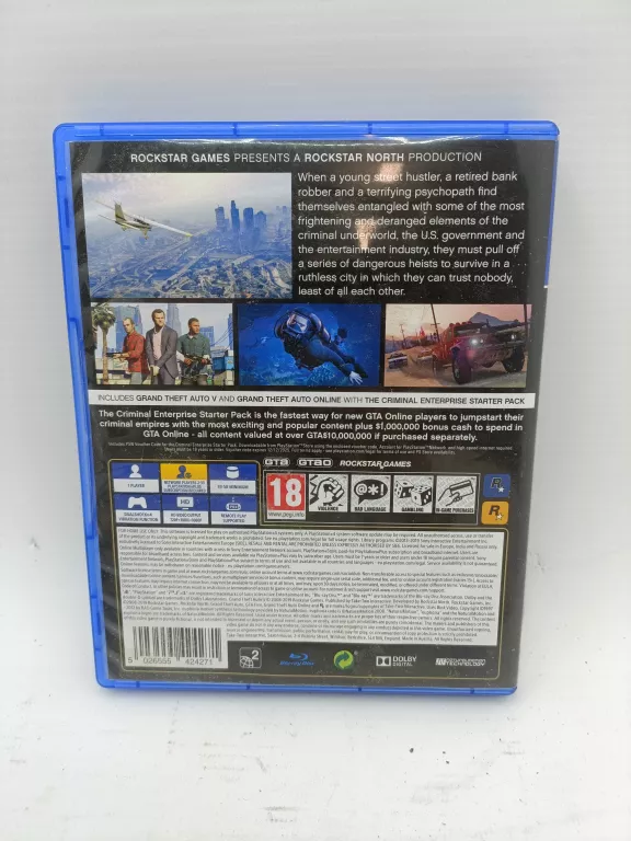 GRA NA PS4 GTA V