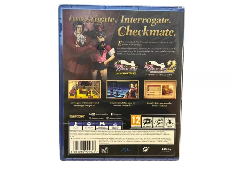 GRA NA PLAYSTATION 4 (PS4) ACE ATTORNEY INVESTIGATIONS COLLECTION - FOLIA!