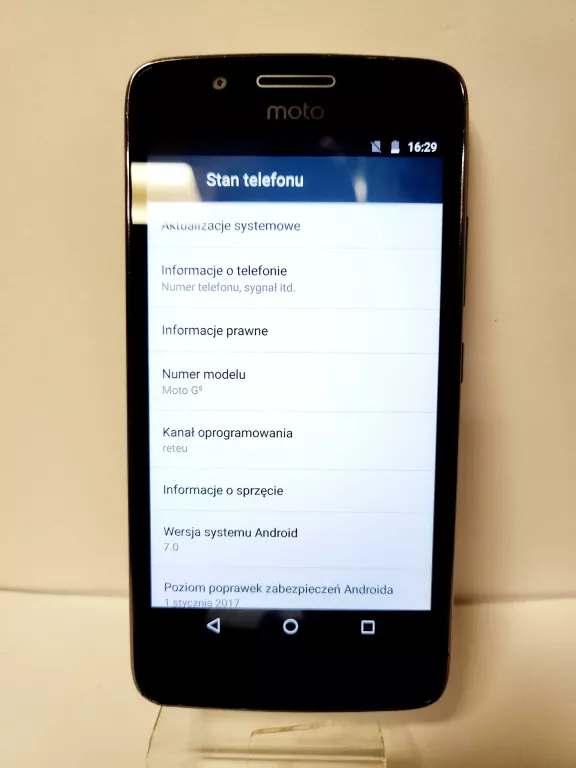 TELEFON MOTOROLA MOTO G5 3GB/16GB