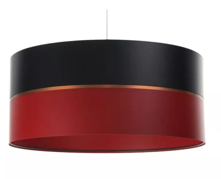 LAMPA BPS KONCEPT WISZĄCA SIMPLY GLAMOUR 40 CZERWONA/CZARNA