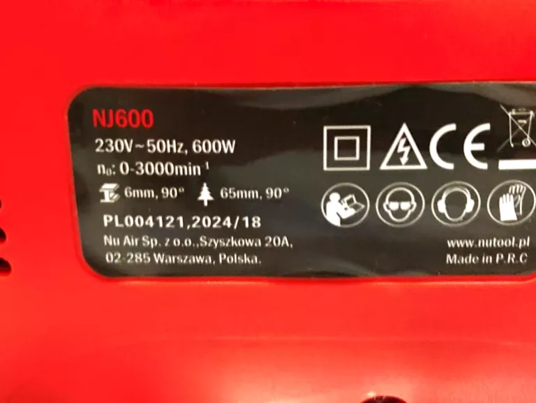 WYRZYNARKA NUTOOL NJ600 - 600W / KOMPLET / GWARANCA !!!