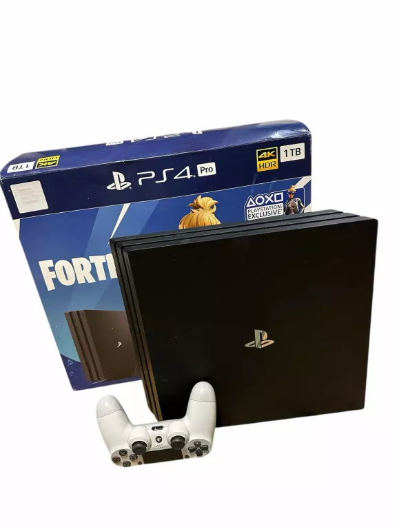 KONSOLA PLAYSTATION 4 PRO 1TB ZESTAW SONY PS4 + PAD + OKABLOWANIE