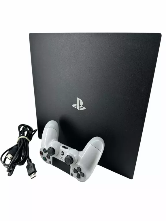 KONSOLA PLAYSTATION 4 PRO 1TB ZESTAW SONY PS4 + PAD + OKABLOWANIE