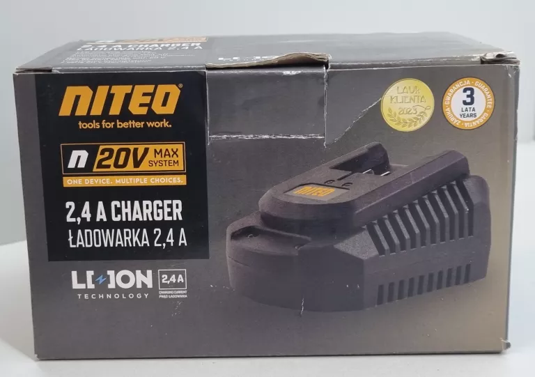ŁADOWARKA NITEO 20V MAX SYSTEM 2.4A