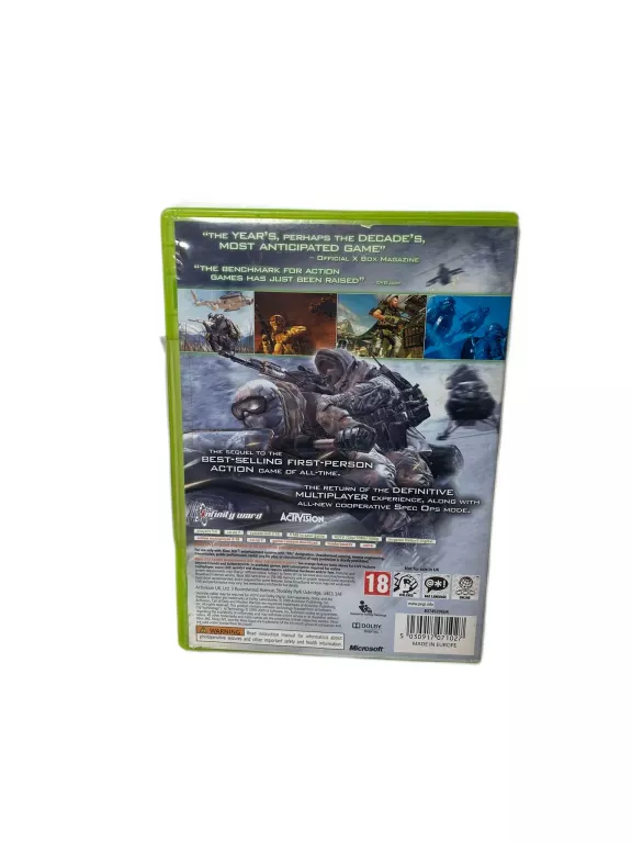 CALL OF DUTY 2 XBOX 360
