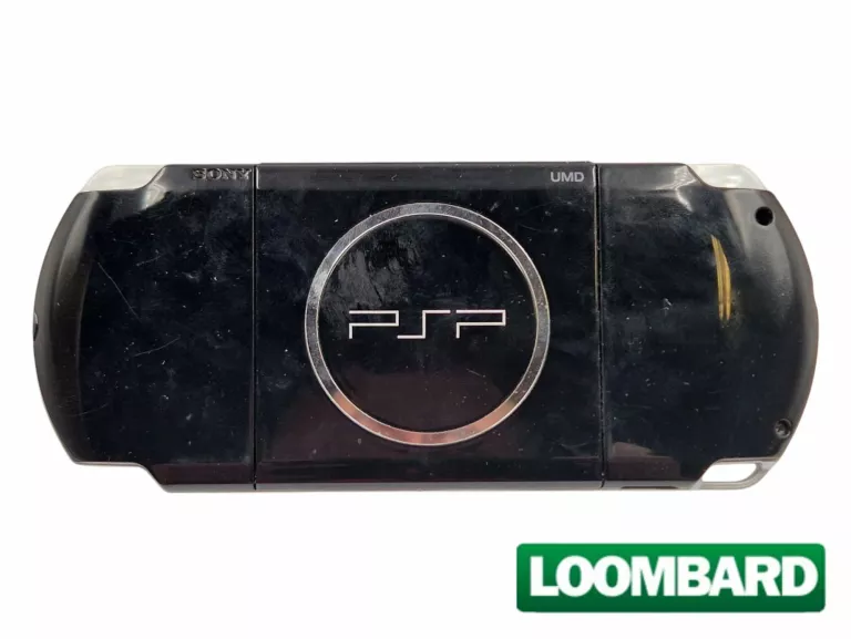 KONSOLA SONY PSP SLIM 3004 + KARTA PAMIĘCI 8 GB, ŁADOWARKA, ETUI, GRY