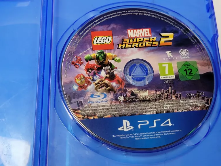 GRA PS4 LEGO MARVEL SUPER HEROES 2 (BEZ OKŁADKI)