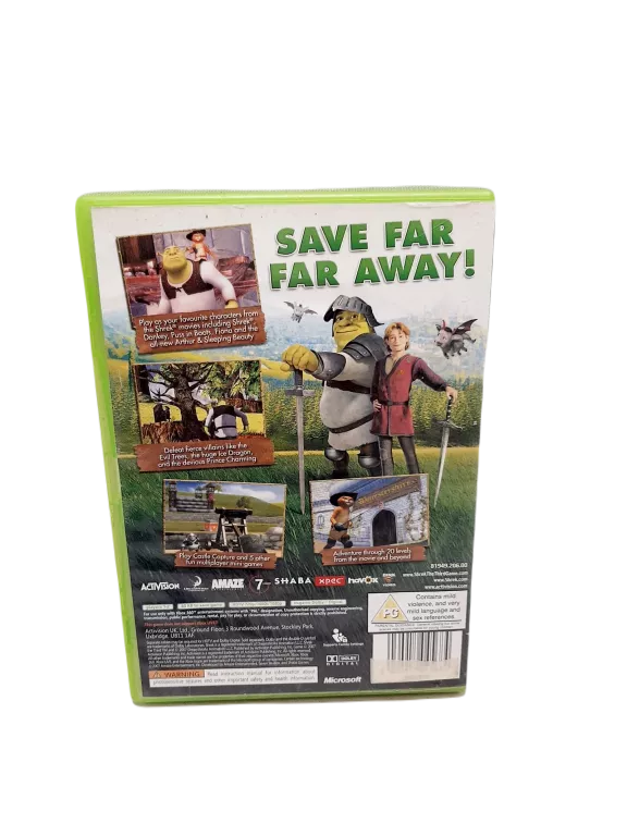 GRA NA KONSOLE SHREK THE THIRD XBOX 360