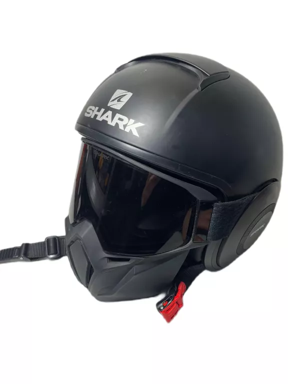 KASK MOTOCYKLOWY SHARK DRAK BLANK+ XS