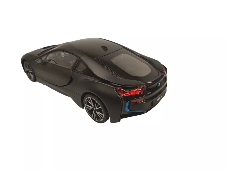 AUTO ZDALNIE STEROWANE R/C CZARNE BMW I8 CZARNY 1:18 RASTAR NA PILOTA