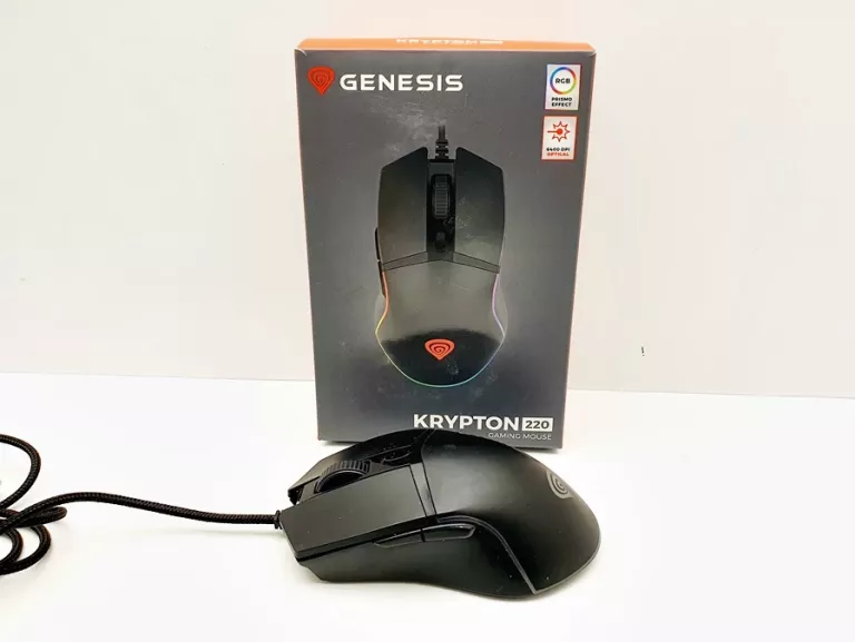 MYSZKA PRZEWODOWA GENESIS KRYPTON 220 SENSOR OPTYCZNY