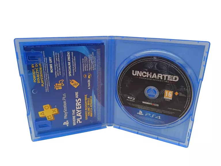 GRA PS4 UNCHARTED ZAGINIONE DZIEDZICTWO