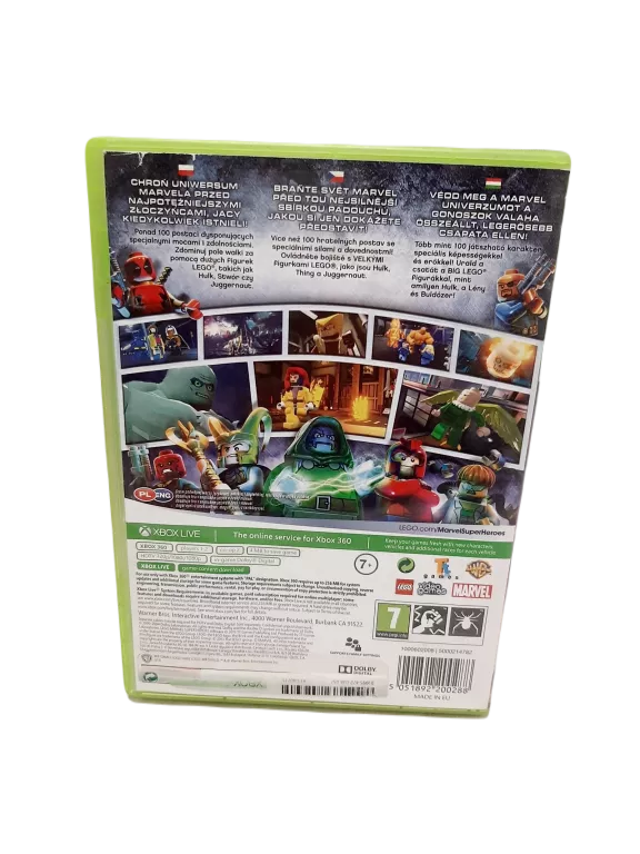 GRA NA KONSOLE XBOX 360 LEGO MARVEL SUPER HEROES