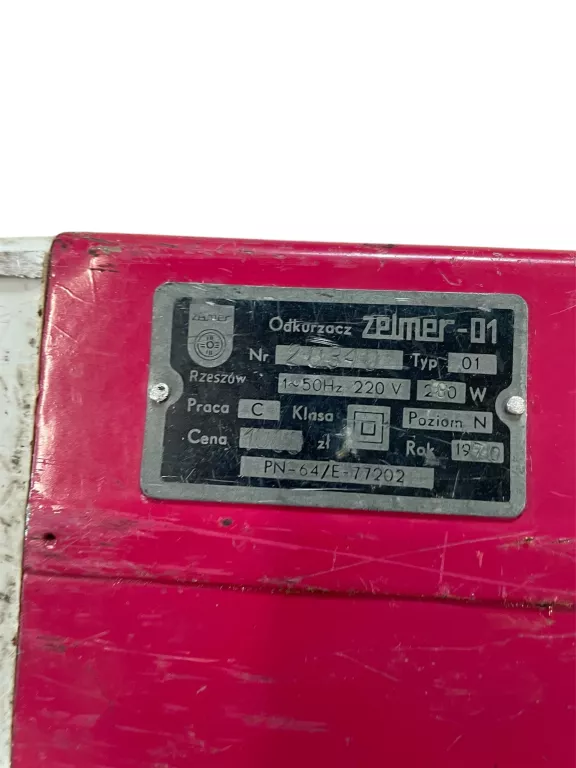 ODKURZACZ ZELMER PREDOM 01