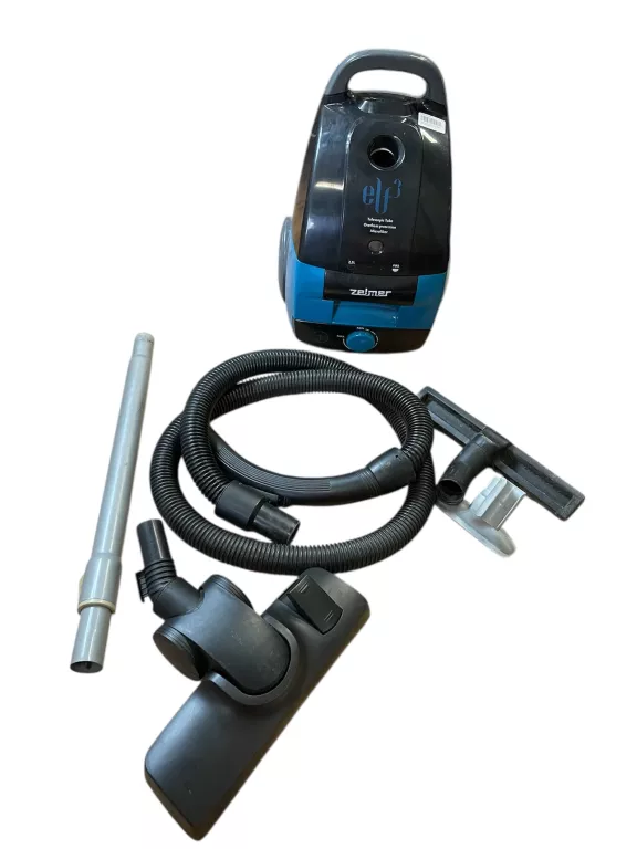 ODKURZACZ ZELMER ZVC165EK ELF 3 + RURA+NAKŁADKI