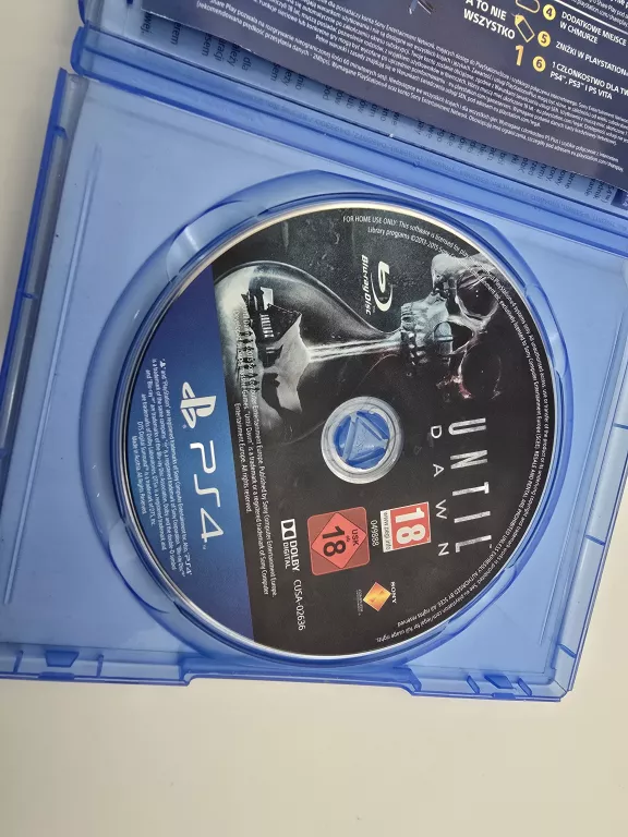 GRA UNTIL DOWN PS4 PLAYSTATION 4