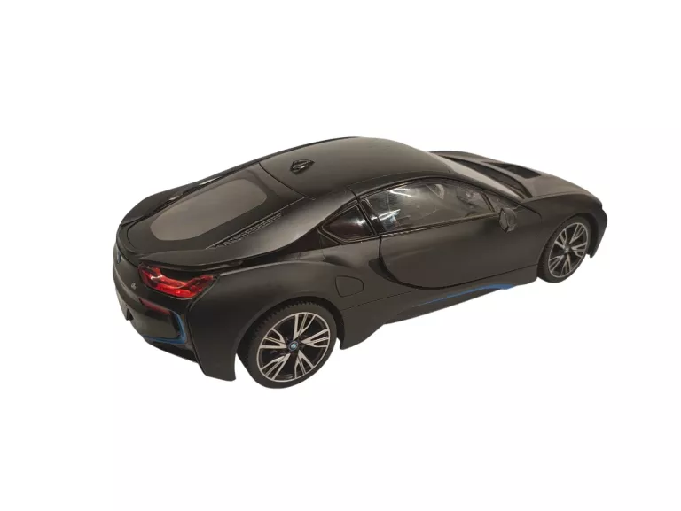 AUTO ZDALNIE STEROWANE R/C CZARNE BMW I8 CZARNY 1:18 RASTAR NA PILOTA