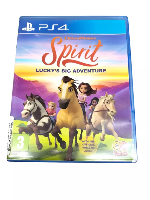 GRA DREAM WORKS SPIRIT LUCKY`S BIG ADVENTURE PS4