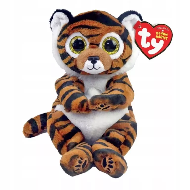 PLUSZAK TY BEANIE BELLIES TYGRYS CLAWDIA 19 CM