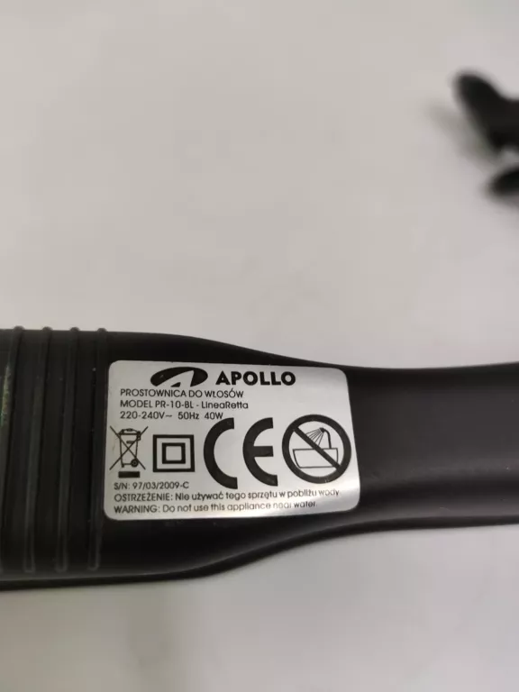 PROSTOWNICA APOLLO PR-15-BL