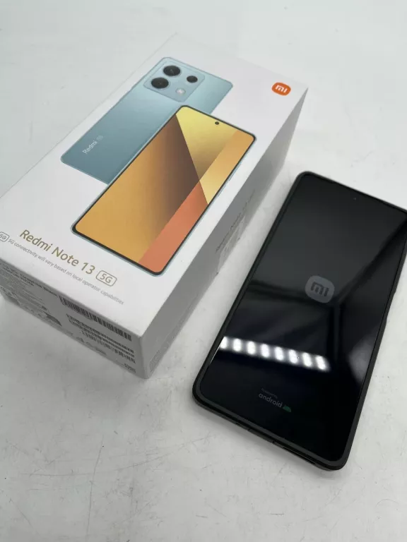 XIAOMI REDMI NOTE 13 256+8GB KOMPLET + ŁADOWARKA 33W