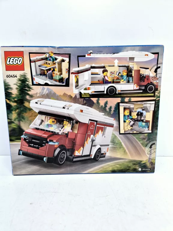 LEGO CITY 60454 MIASTO 60454 WAKACYJNA PRZYCZEPA PRZYGODOWA