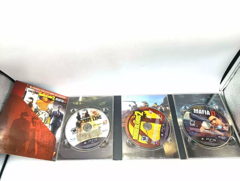 ZESTAW GIER PS3 ROGUES AND OUTLAWS SPEC OPS THE LINE BORDERLANDS 2, MAFIA