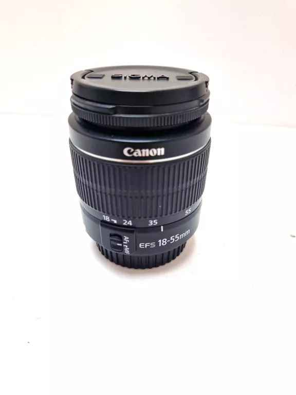 OBIEKTYW CANON ZOOM LENS EF-S 18-55MM 1:3.5-5-5.6 TAIWAN