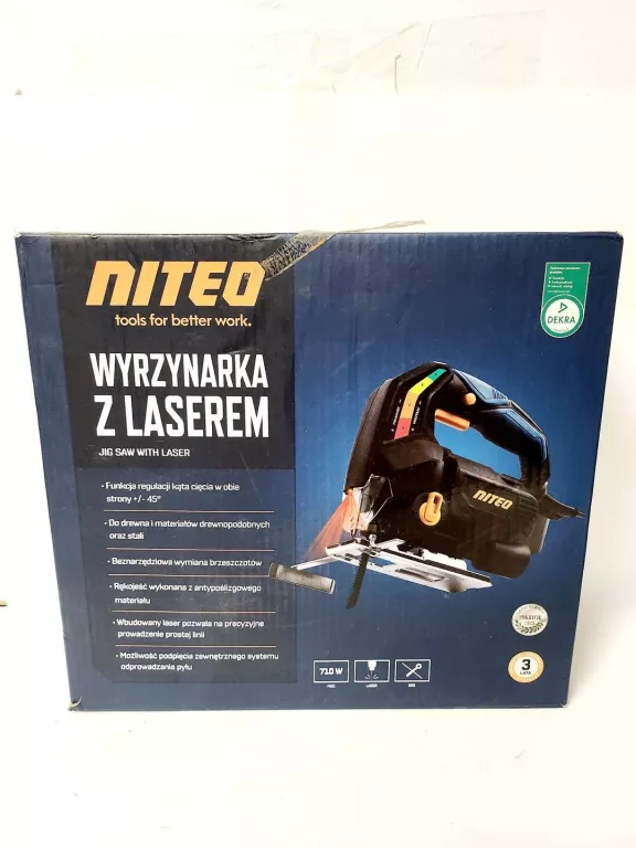 WYRZYNARKA Z LASEREM NITEGO TOOLS JS0173-17 KOMPLET