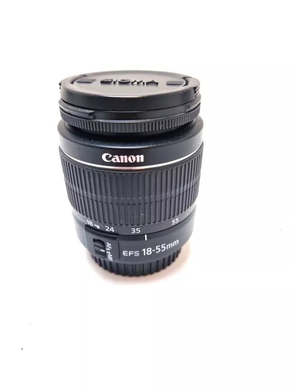 OBIEKTYW CANON ZOOM LENS EF-S 18-55MM 1:3.5-5-5.6 TAIWAN