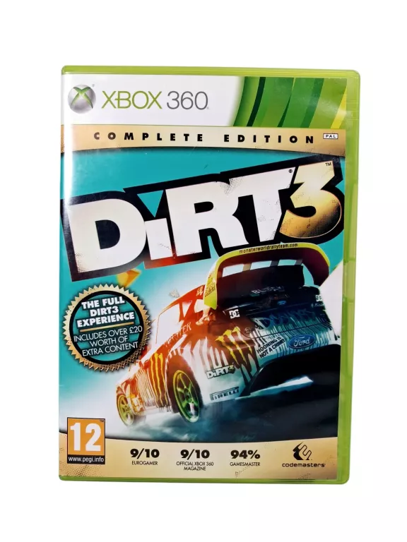 GRA XBOX 360 DIRT 3