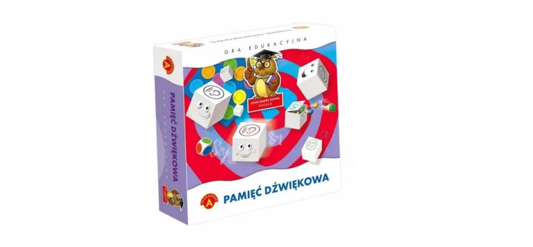 GRA PLANSZOWA SOWA MĄDRA GŁOWA PAMIĘĆ DŹWIĘKOWA ALEXANDER