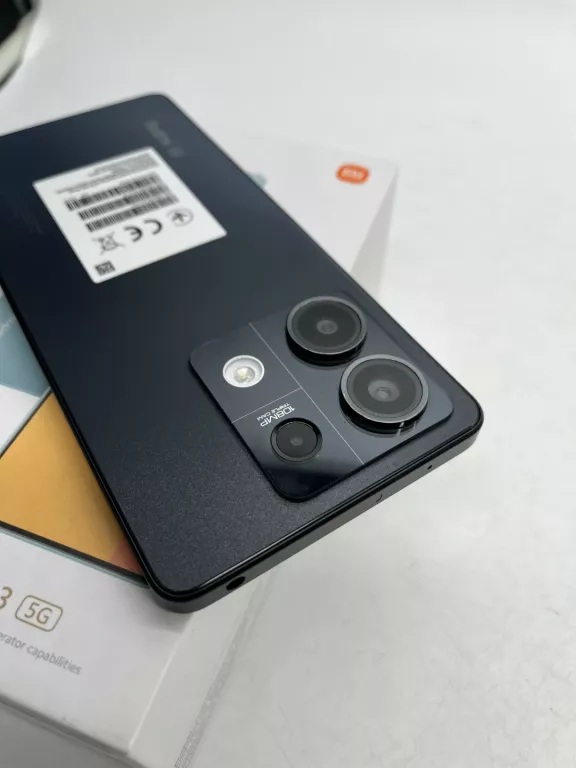 XIAOMI REDMI NOTE 13 256+8GB KOMPLET + ŁADOWARKA 33W