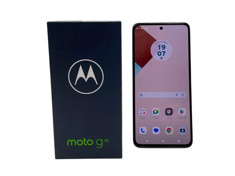 TELEFON MOTOROLA MOTO G52 6/256GB 6,6" 50MPIX NFC 5000MAH GW 08.2025!