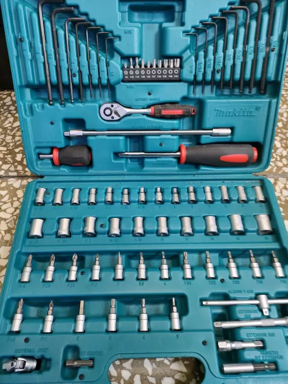 MAKITA ZESTAW NARZĘDZI KLUCZY BITÓW P-46470