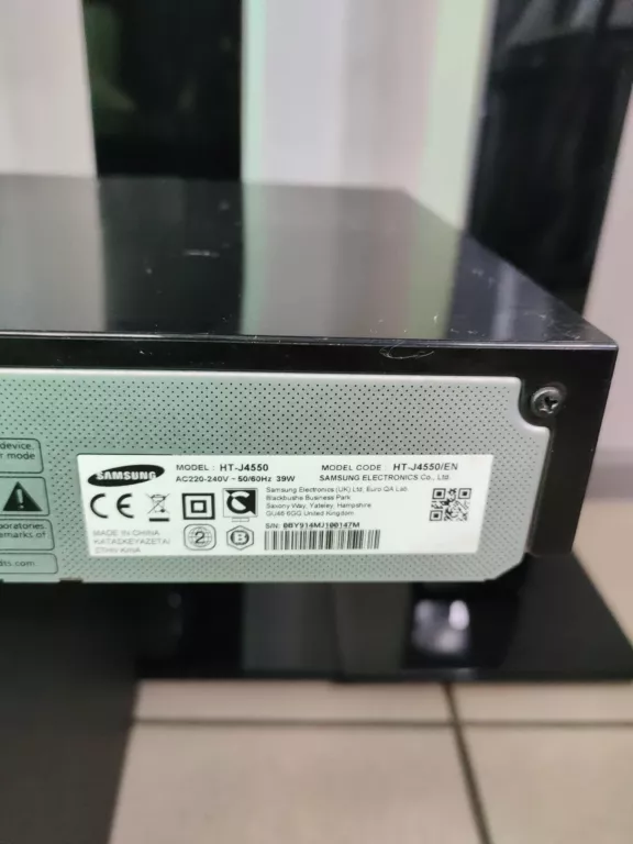 KINO DOMOWE SAMSUNG HT-J4550 5.1 500W BLU-RAY DVD CD USB BLUETOOTH RADIO F
