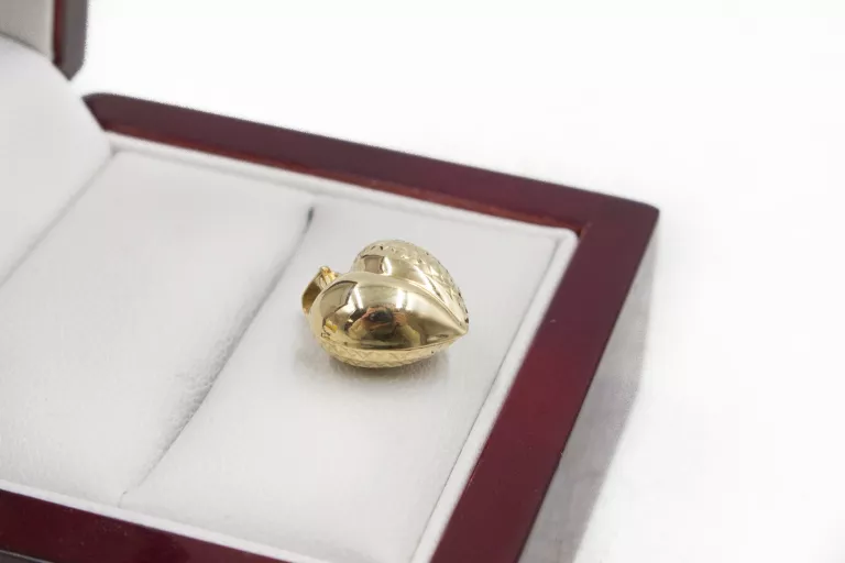 ZŁOTY WISIOREK SERDUSZKO P585 W1,06G R 1,6X1,4CM