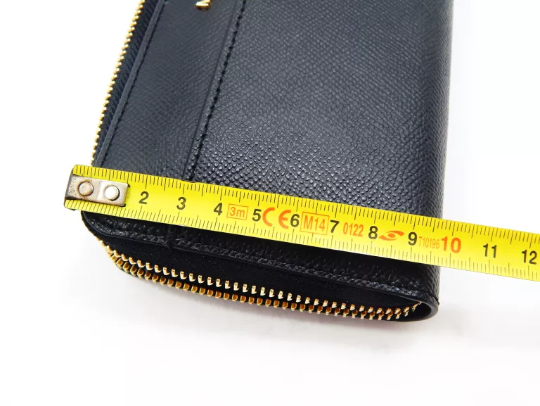 MICHAEL KORS PORTMONETKA SKÓRA NATURALNA CZARNY 34F9GTVZ3L