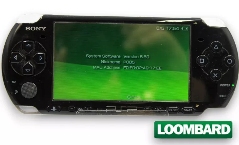 KONSOLA SONY PSP SLIM 3004 + KARTA PAMIĘCI 8 GB, ŁADOWARKA, ETUI, GRY